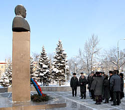 Памятник Салчаку Токе. Фото Виталия Шайфулина