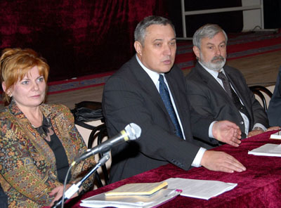 Встреча Анатолия Квашнина с депутатами Законодательной палаты Великого Хурала Тувы. Фото Виталия Шайфулина