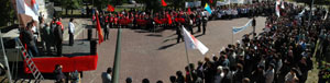 Митинг против административного произвола в пользу Единой России в Туве. Фото Виталия Шайфулина