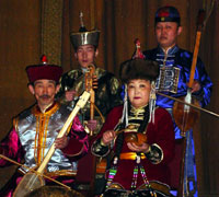 Тувинская фольклорная группа "Эне-Сай" (Мать-река)