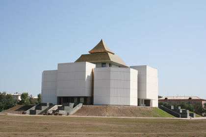 Новое здание музея. Кызыл. Фото Даниэля Алльговера
