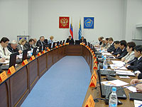 Заседание правительства. Фото пресс-службы правительства Тувы