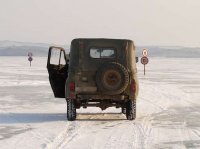 В Туве откроются четыре ледовые переправы