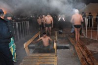 В Туве крещенские купания прошли при 45-градусных морозах