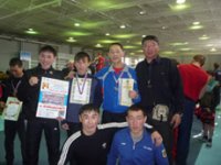 Юные кикбоксеры привезли в Туву серебряные и бронзовые медали с первенства России
