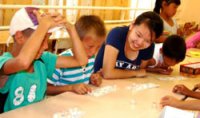 В Туве организован полезный отдых детей из малообеспеченных семей