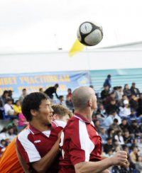 В Туве возрождается футбол