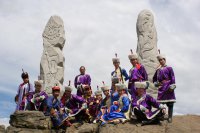 Ансамбль "Саяны" (Тува) участвует в престижном фестивале танцев народов мира в Корее