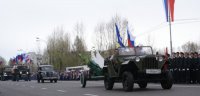 Единороссы Тувы украсили парадные расчеты Парада Победы раритетной техникой