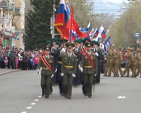 Единороссы Тувы украсили парадные расчеты Парада Победы раритетной техникой
