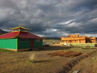 Саая Когел восстанавливает старинный буддийский храм в Бай-Тайге