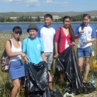 Юных жителей столицы Тувы приглашают участвовать в уборке набережной Енисея