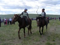 В Туве готовится трасса для главных конных скачек года