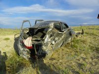 В Туве превышение скорости водителем привело к гибели четырех человек