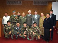 В Туве группа ветеранов "Боевого братства" отмечена наградами