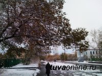 Сильный ветер, мокрый снег и гололедица ожидаются в Туве