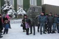 Отряд тувинской полиции отправился в полугодовую командировку на Северный Кавказ