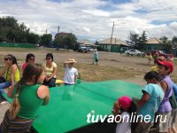 Первый детский и спортивный городок открылся в правобережном микрорайоне Кызыла