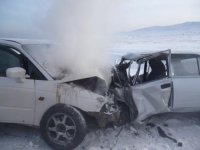 В Туве судят виновника аварии, в которой погибли трое полицейских