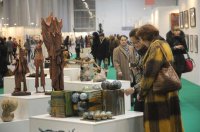 На выставке "Сибирь-ХI" в Омске представлено камнерезное искусство Тувы