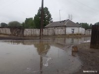 В селе Кара-Чыраа Сут-Хольского кожууна из-за разлива реки Ак подтоплено 24 приусадебных участка