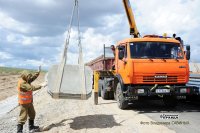 До границы с Монголией завершается асфальтирование дороги по территории Тувы