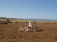 При строительстве военного городка в Туве древние курганы не пострадают