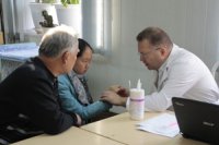 Главный детский ортопед Сибири провел прием детей в Туве