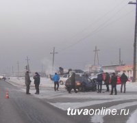 В Кызыле в результате ДТП пострадал ребенок-пассажир