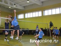 Сильнейшие в волейболе среди команд общества "Динамо" в Туве - спортсмены МЧС