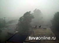 27 апреля в Туве ожидаются сильный ветер и пыльная буря
