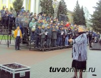 В Туве хор из 1000 мужчин 9 мая исполнит песню "День Победы"