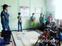 В Туве сотрудники государственного пожарного МЧС надзора начали проверку детских лагерей
