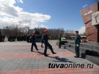 В Кызыле проходит военно-спортивная игра "Зарница"
