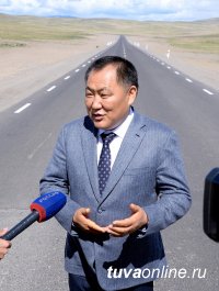 Для большегрузов с южной стороны Кызыла построена 18-км объездная дорога