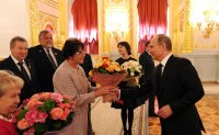 Президент провел ко Дню России торжественный прием