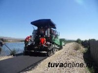 Кызыл: Идет строительство велодорожки по берегу реки Енисей