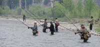 В Чеди-Хольском районе Тувы прошел очередной республиканский конкурс рыбаков