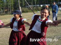 Тува: Большой детский фестиваль прошёл на берегах Чагытая