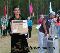 Тува: Большой детский фестиваль прошёл на берегах Чагытая