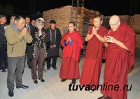 В Кызыле рядом со спорткомплексом "Субедей" возводится центральный буддийский храм