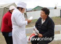 Здоровье селян Ийи-Тала комплексно обследовала команда врачей Минздрава Тувы