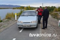 Сотрудники ГИБДД на велодорожке в Кызыле привлекли к административной ответственности 45 автолюбителей