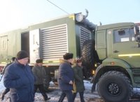 Автопарк Агентства ГО и ЧС пополнился автомастерской с дизельной электростанцией на базе КАМАЗа