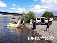 В Кызыле в районе коммунального моста начал функционировать спасательный пост 