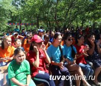 В Туве на базе лагеря "Юность" прошел конкурс вожатых