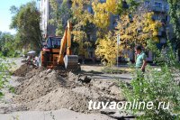 Кызыл: улица Межмикрорайонная после реконструкции станет 4-полосной