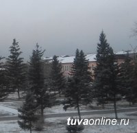 В Кызыл пришла зима