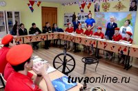 В школе №1 города Кызыла с участием Олимпийских чемпионов открылся класс юнармейцев