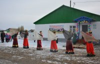 В Эйлиг-Хеме открылся мини-цех по вязанию пуховых платков "Тува-Ангора"